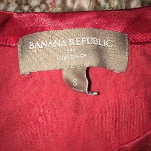 Banana Republic Tops - Sale Orange banana republic satin collar cap slv Banana Republic Tops - Sale Orange banana republic satin collar cap slv